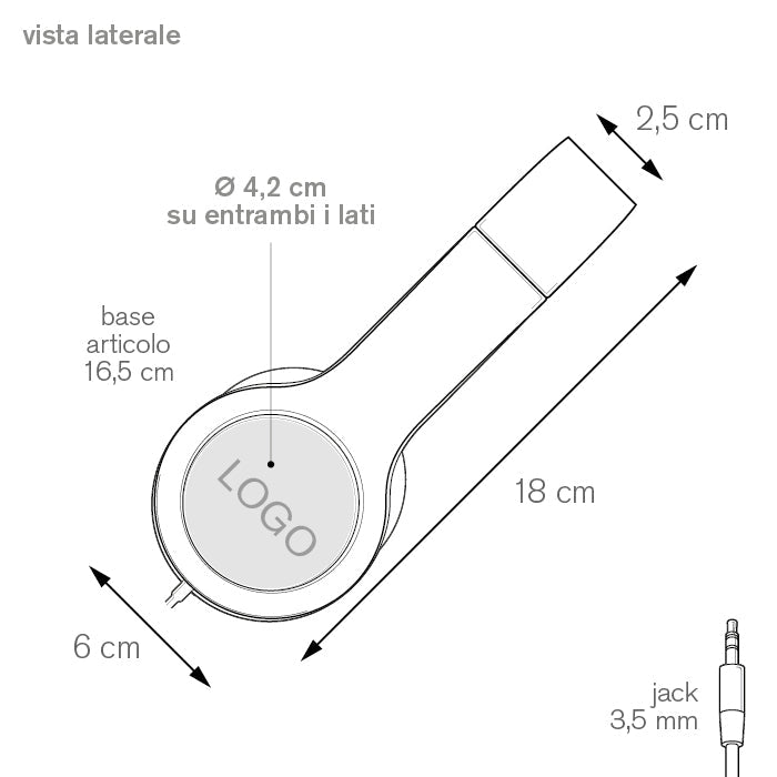 SOUND 5.0 personalizzato con logo - Pubblienne