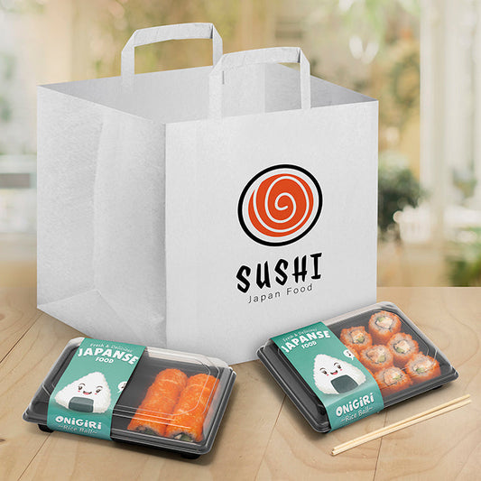 COMPACT TAKE AWAY personalizzato con logo - Pubblienne