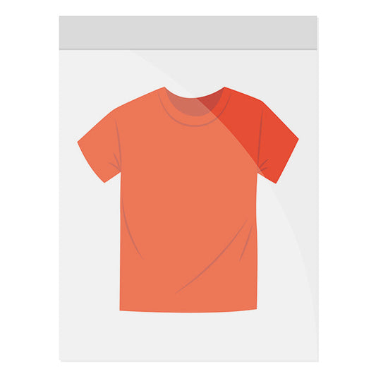 BUSTA TRASP PER T-SHIRTS personalizzato con logo - Pubblienne