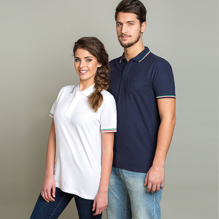 POLO ITALY personalizzato con logo - Pubblienne