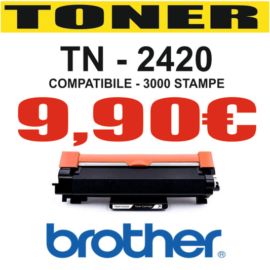 Toner TN-2420 personalizzato con logo - Pubblienne