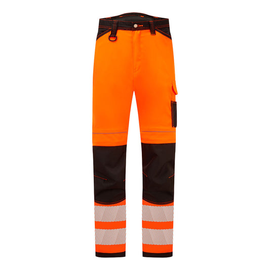 Pantaloni Stretch leggeri ad alta visibilità PW3 Portwest personalizzato con logo - Pubblienne
