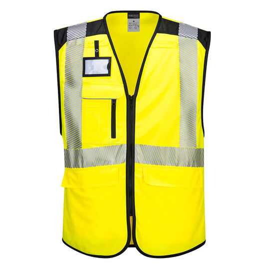 Gilet PW3 Hi-Vis Executive Portwest personalizzato con logo - Pubblienne