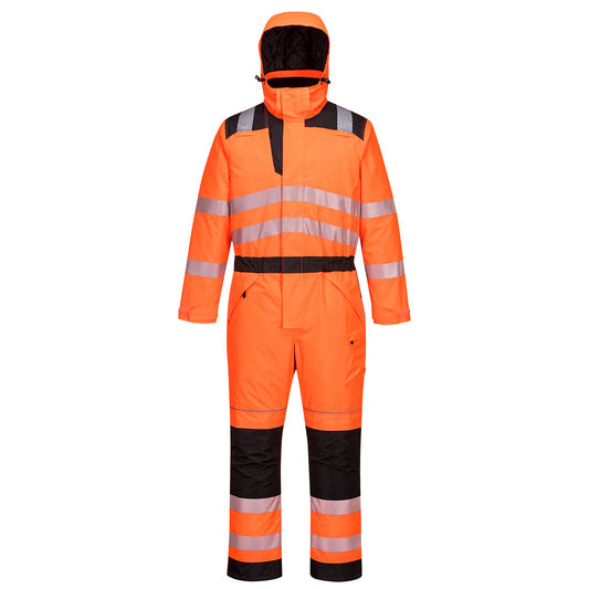 Tuta invernale alta visibilità PW3 Portwest personalizzato con logo - Pubblienne