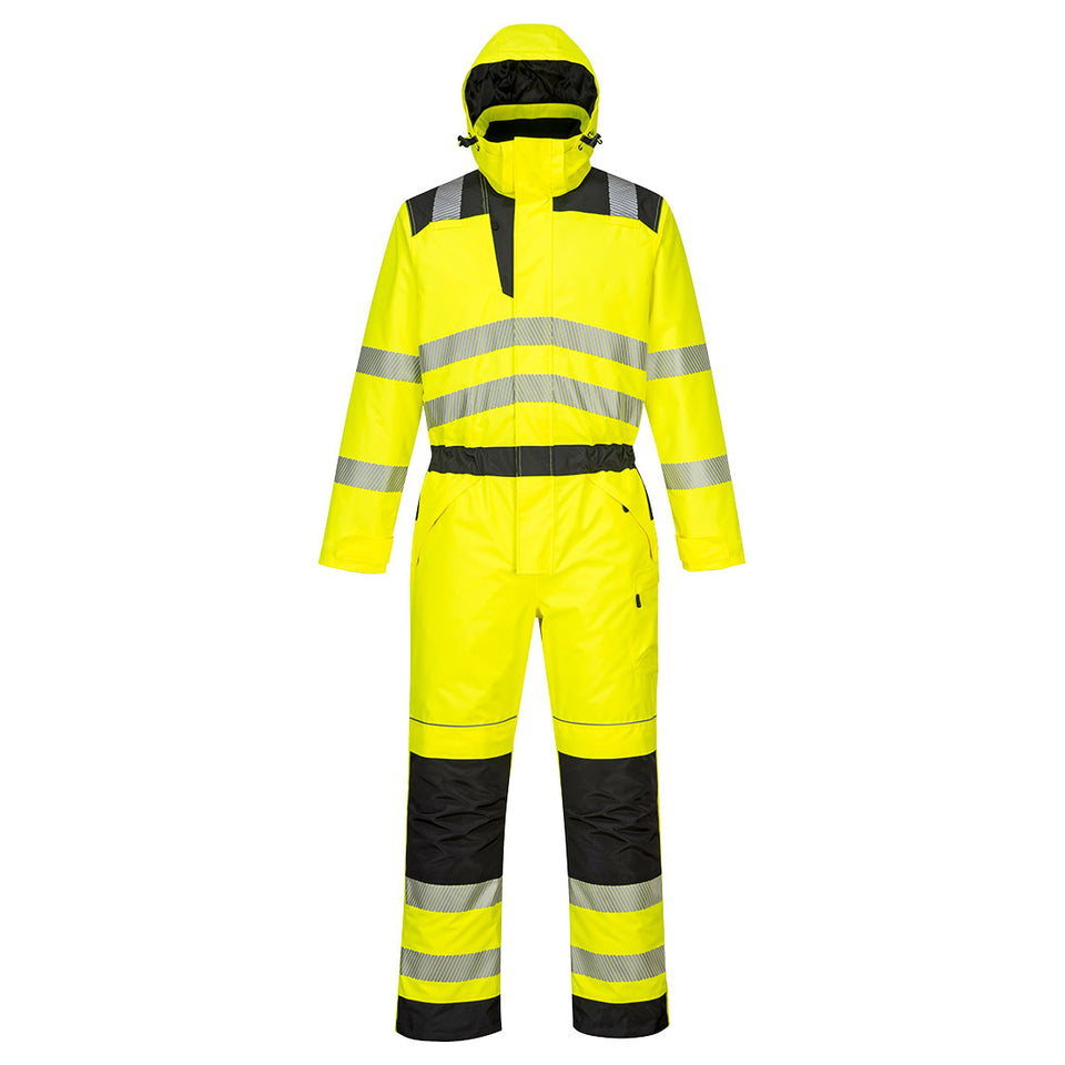 Tuta invernale alta visibilità PW3 Portwest personalizzato con logo - Pubblienne