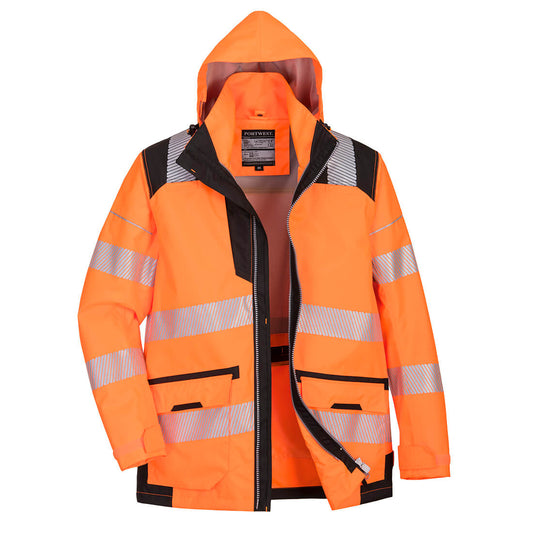 Giacca PW3 Hi-Vis 5-in-1 Portwest personalizzato con logo - Pubblienne