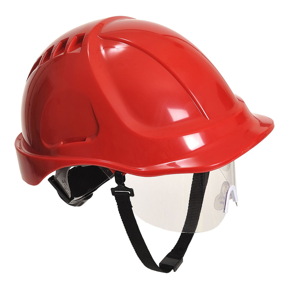 Elmetto Endurance Plus con Visiera Portwest personalizzato con logo - Pubblienne