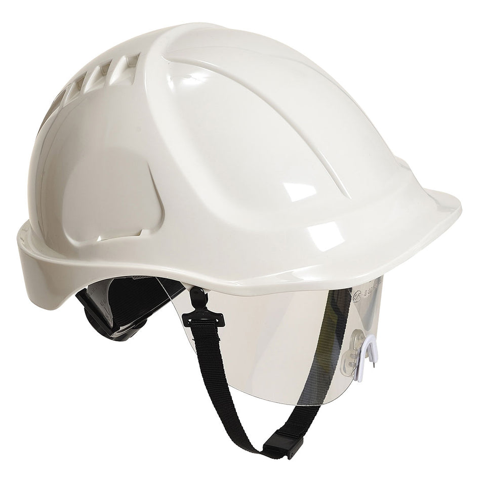 Elmetto Endurance Plus con Visiera Portwest personalizzato con logo - Pubblienne