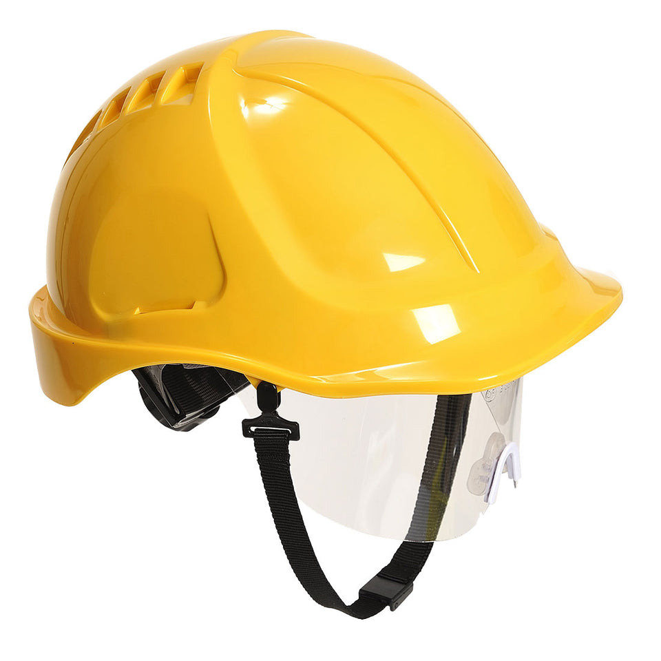Elmetto Endurance Plus con Visiera Portwest personalizzato con logo - Pubblienne