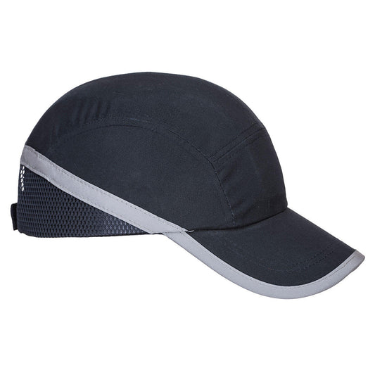 Caschetto antiurto con visiera lunga Portwest personalizzato con logo - Pubblienne