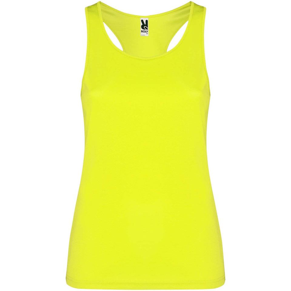 Canotta sportiva da donna Shura personalizzato con logo - Pubblienne
