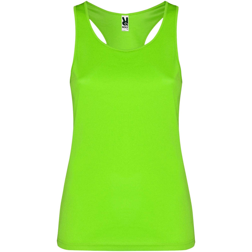 Canotta sportiva da donna Shura personalizzato con logo - Pubblienne