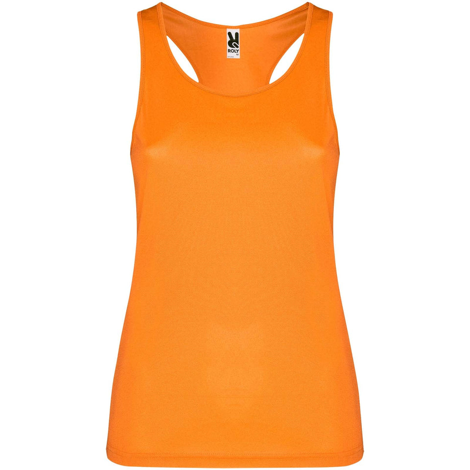 Canotta sportiva da donna Shura personalizzato con logo - Pubblienne