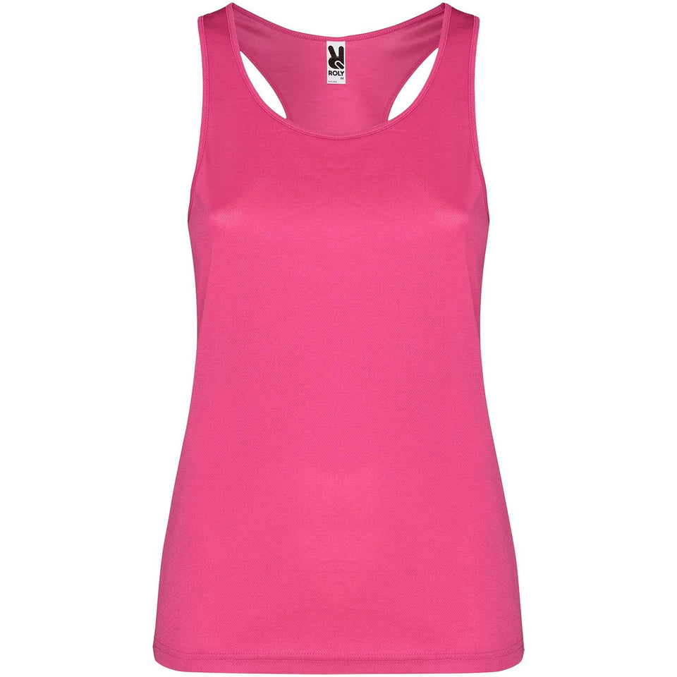 Canotta sportiva da donna Shura personalizzato con logo - Pubblienne