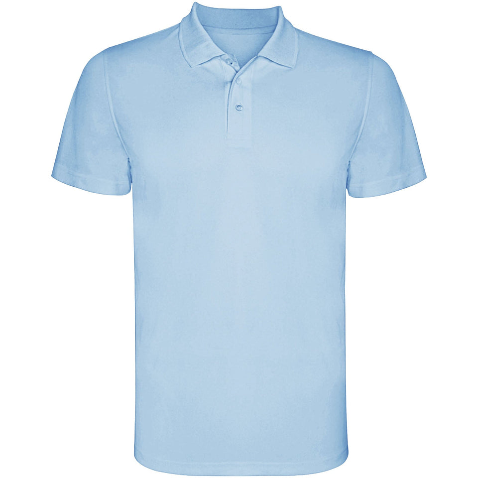 Polo sportiva a maniche corte da uomo Monzha personalizzato con logo - Pubblienne