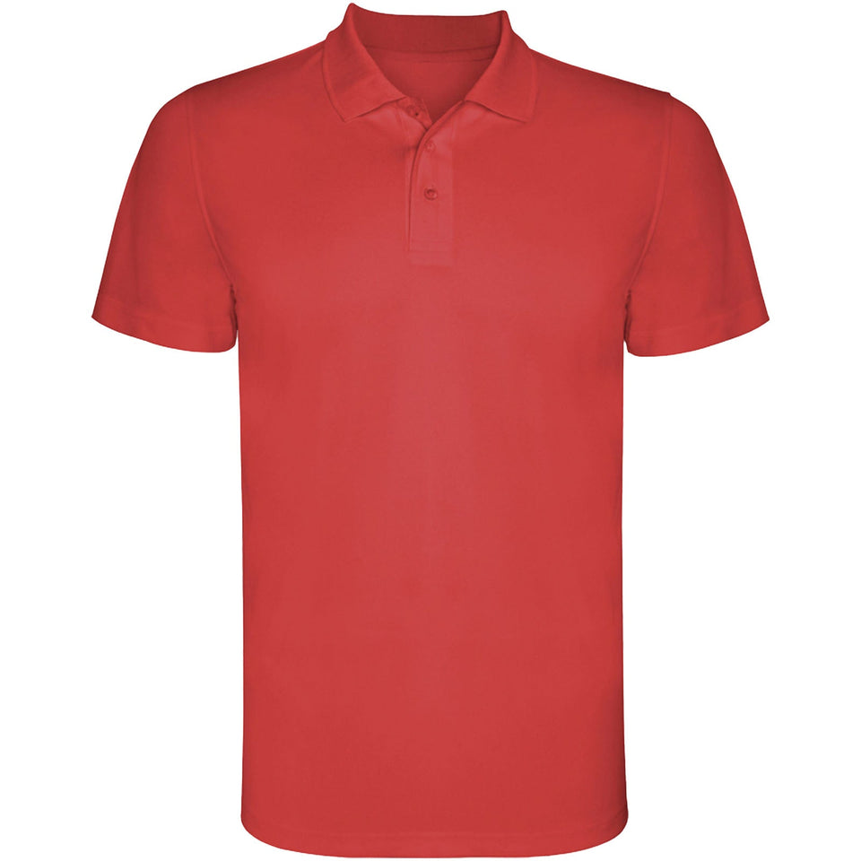 Polo sportiva a maniche corte da uomo Monzha personalizzato con logo - Pubblienne