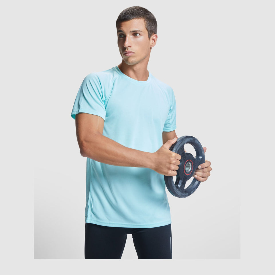 T-shirt sportiva a maniche corte da uomo Bahrain personalizzato con logo - Pubblienne