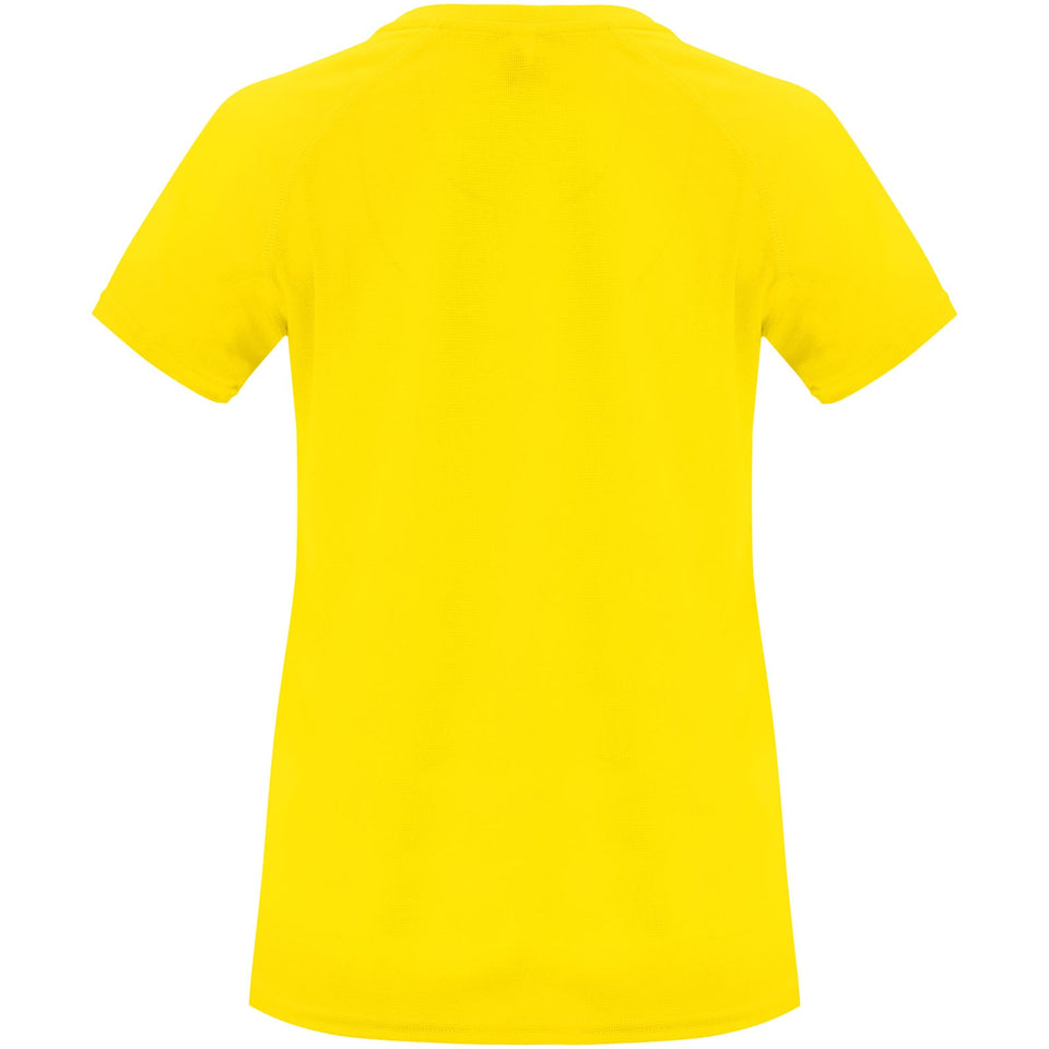 T-shirt sportiva a maniche corte da donna Bahrain personalizzato con logo - Pubblienne