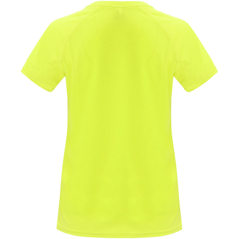T-shirt sportiva a maniche corte da donna Bahrain personalizzato con logo - Pubblienne