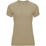 T-shirt sportiva a maniche corte da donna Bahrain personalizzato con logo - Pubblienne