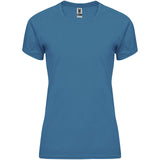T-shirt sportiva a maniche corte da donna Bahrain personalizzato con logo - Pubblienne