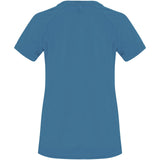 T-shirt sportiva a maniche corte da donna Bahrain personalizzato con logo - Pubblienne