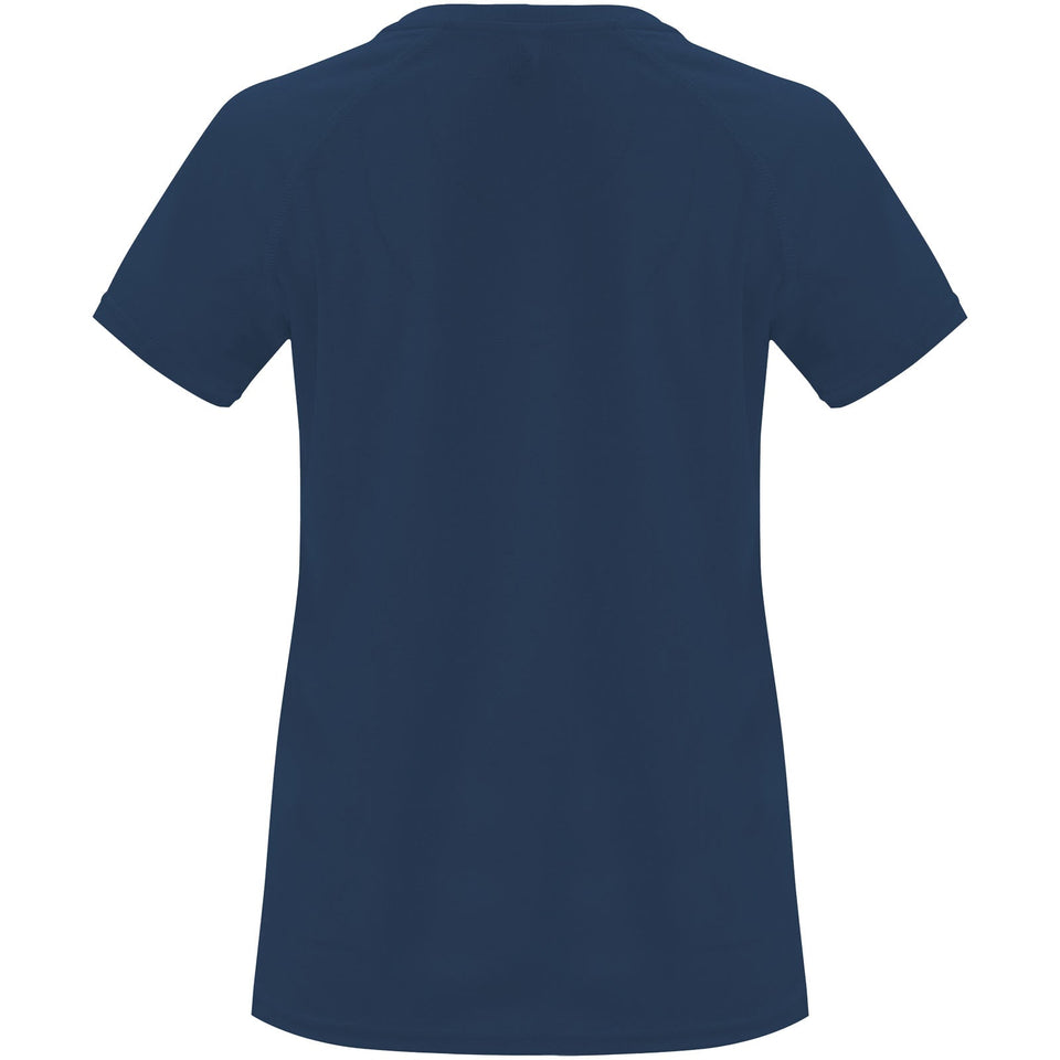 T-shirt sportiva a maniche corte da donna Bahrain personalizzato con logo - Pubblienne