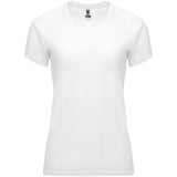 T-shirt sportiva a maniche corte da donna Bahrain personalizzato con logo - Pubblienne