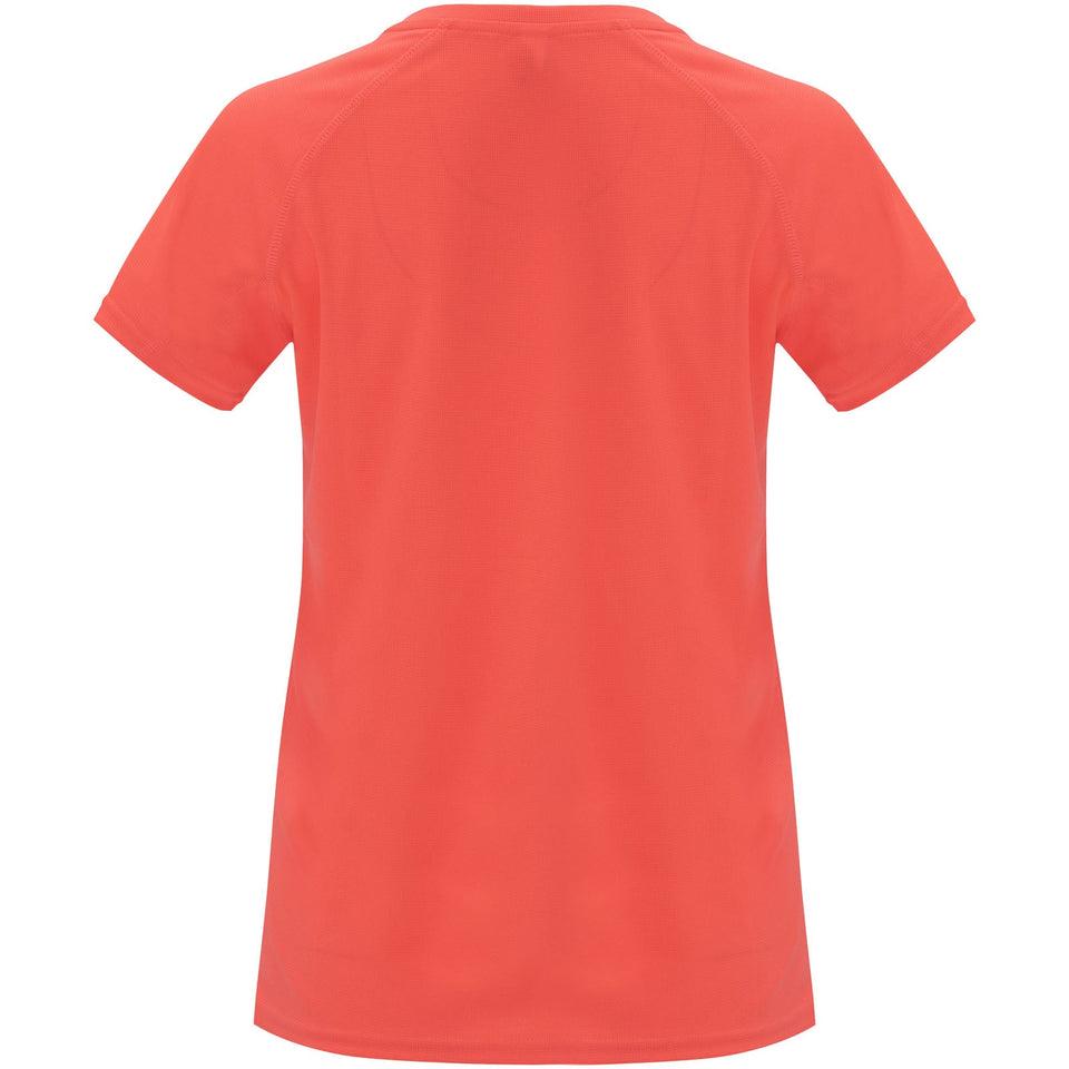 T-shirt sportiva a maniche corte da donna Bahrain personalizzato con logo - Pubblienne