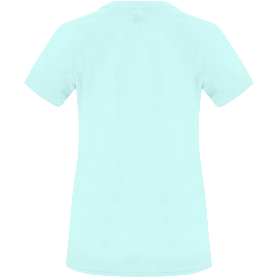 T-shirt sportiva a maniche corte da donna Bahrain personalizzato con logo - Pubblienne