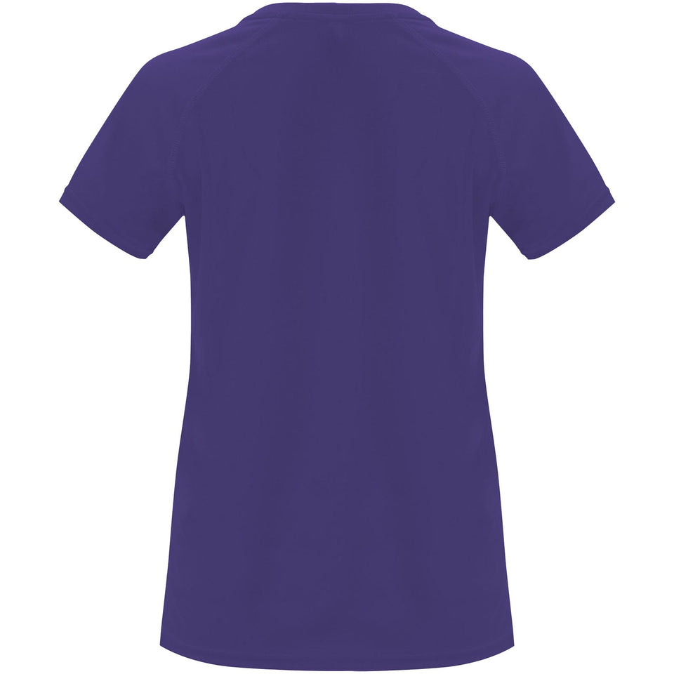 T-shirt sportiva a maniche corte da donna Bahrain personalizzato con logo - Pubblienne