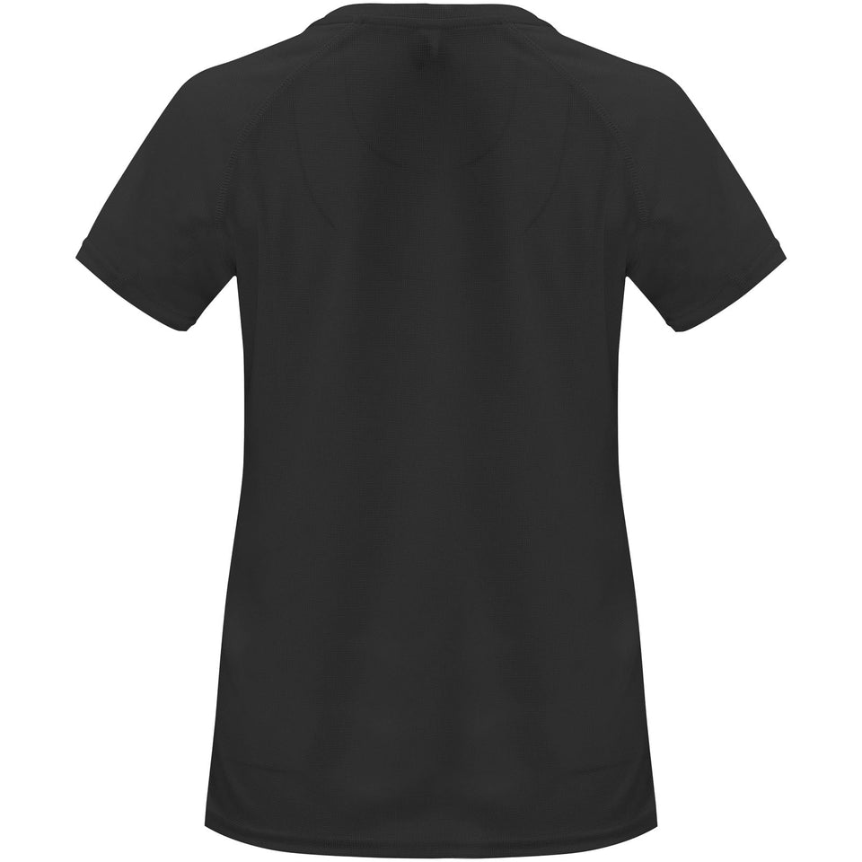 T-shirt sportiva a maniche corte da donna Bahrain personalizzato con logo - Pubblienne