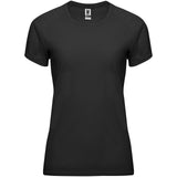 T-shirt sportiva a maniche corte da donna Bahrain personalizzato con logo - Pubblienne