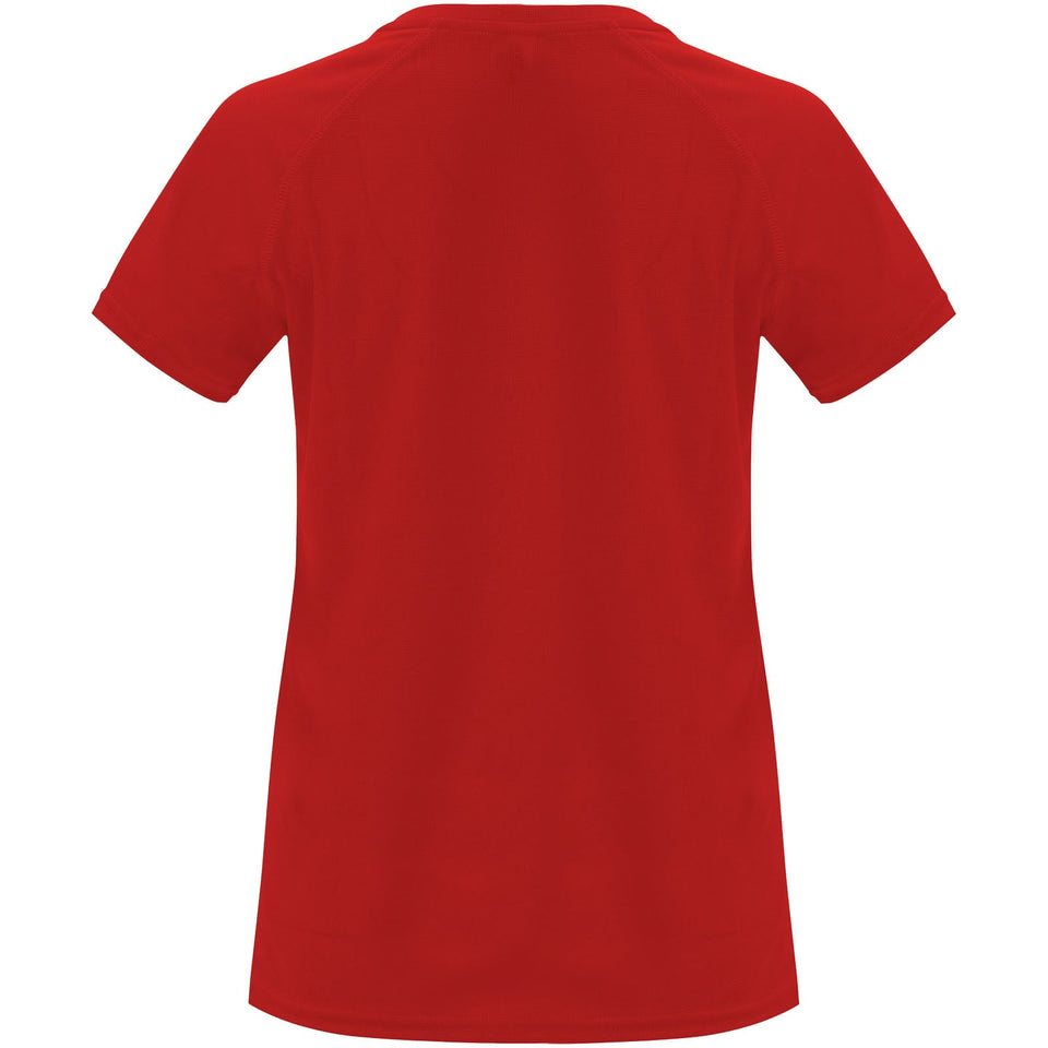 T-shirt sportiva a maniche corte da donna Bahrain personalizzato con logo - Pubblienne