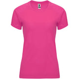 T-shirt sportiva a maniche corte da donna Bahrain personalizzato con logo - Pubblienne