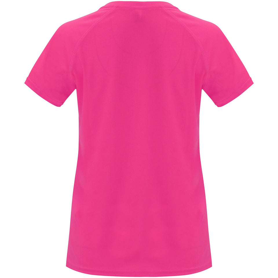 T-shirt sportiva a maniche corte da donna Bahrain personalizzato con logo - Pubblienne