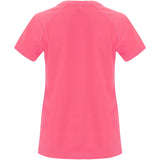 T-shirt sportiva a maniche corte da donna Bahrain personalizzato con logo - Pubblienne