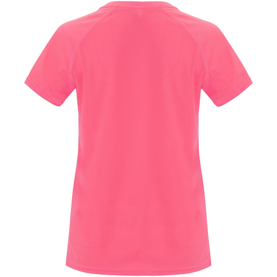 T-shirt sportiva a maniche corte da donna Bahrain personalizzato con logo - Pubblienne