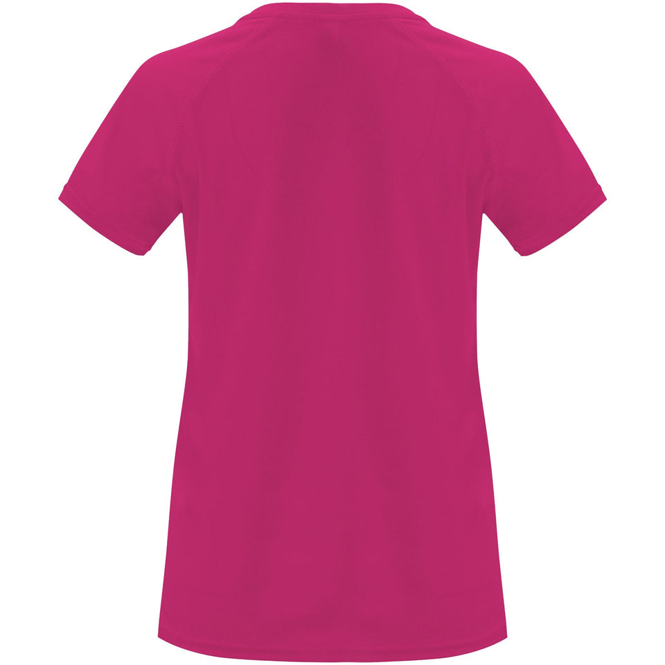 T-shirt sportiva a maniche corte da donna Bahrain personalizzato con logo - Pubblienne