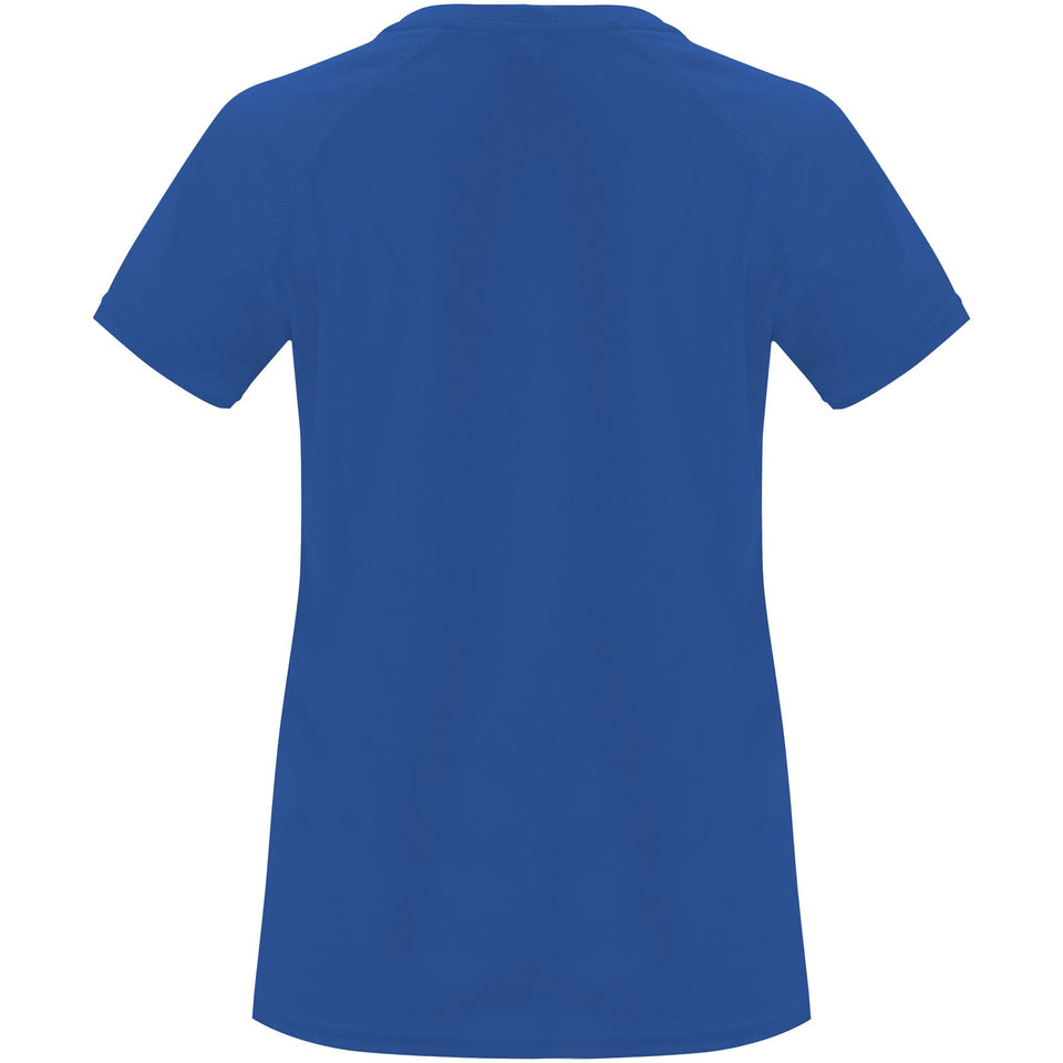T-shirt sportiva a maniche corte da donna Bahrain personalizzato con logo - Pubblienne