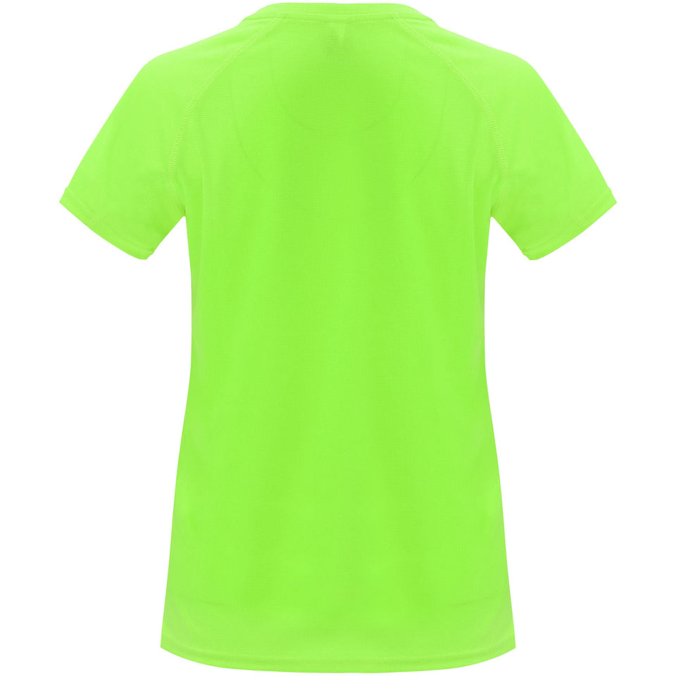 T-shirt sportiva a maniche corte da donna Bahrain personalizzato con logo - Pubblienne