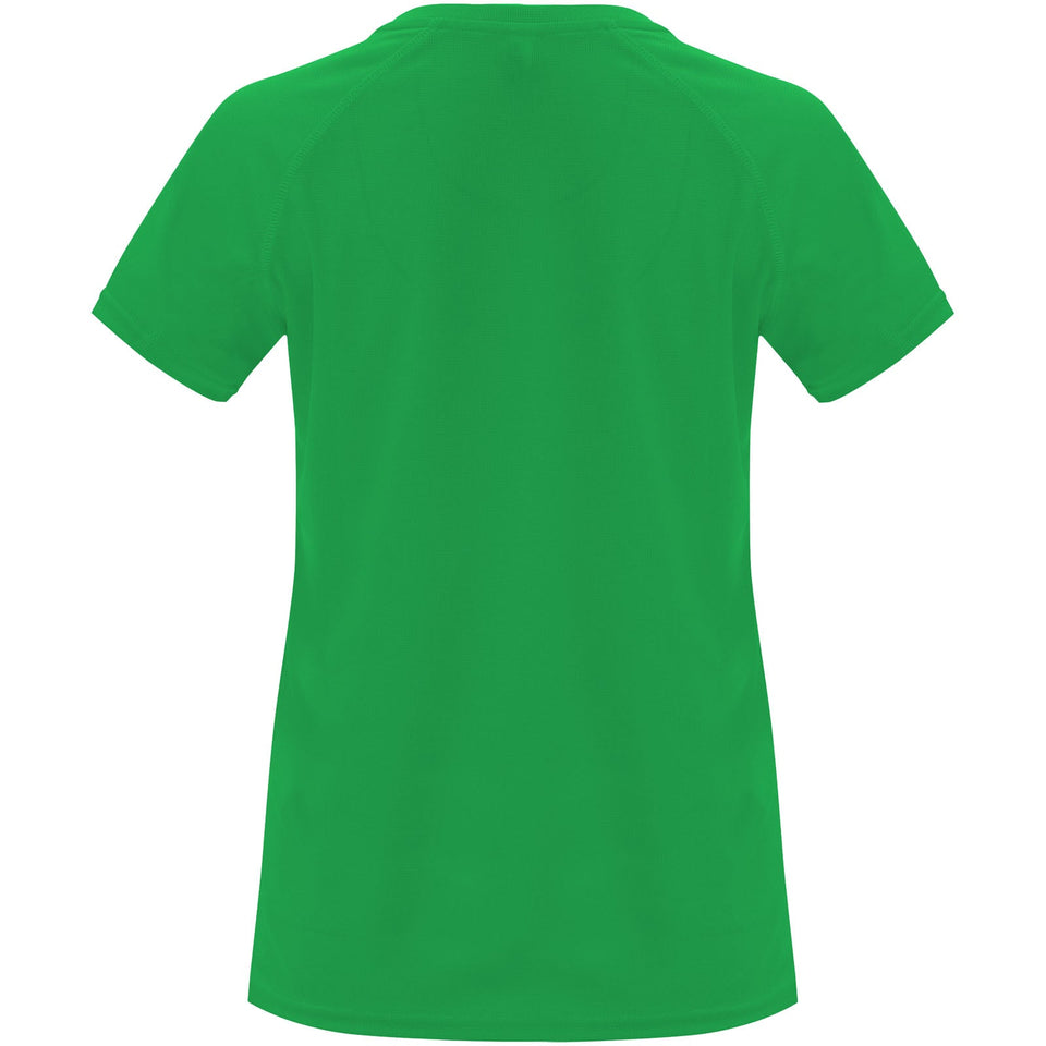 T-shirt sportiva a maniche corte da donna Bahrain personalizzato con logo - Pubblienne