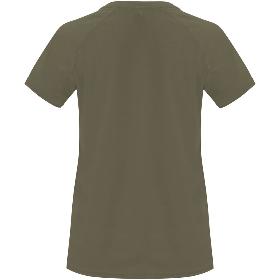 T-shirt sportiva a maniche corte da donna Bahrain personalizzato con logo - Pubblienne