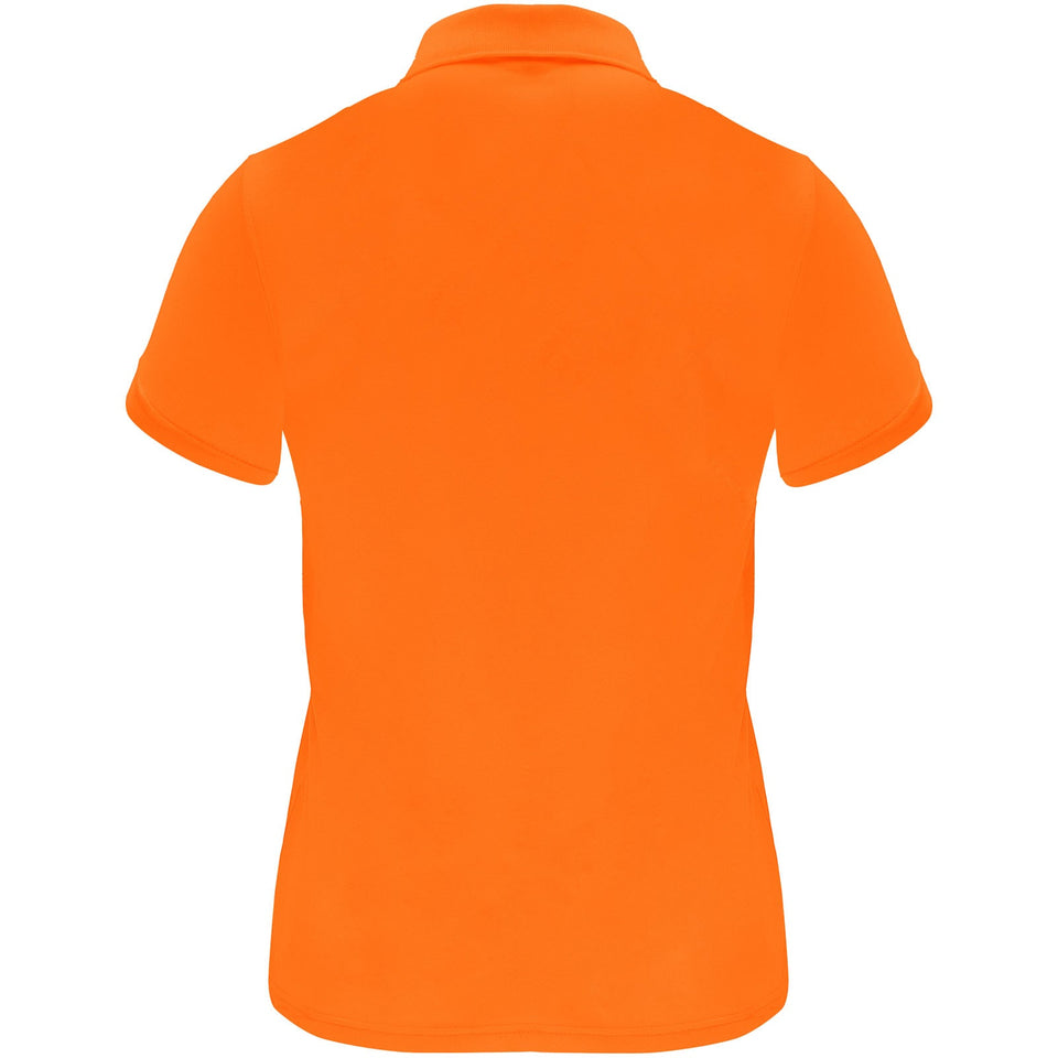 Polo sportiva a maniche corte da donna Monzha personalizzato con logo - Pubblienne