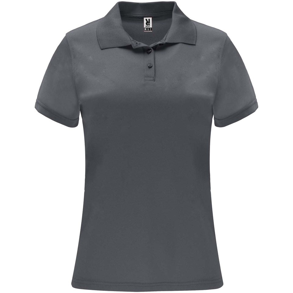 Polo sportiva a maniche corte da donna Monzha personalizzato con logo - Pubblienne