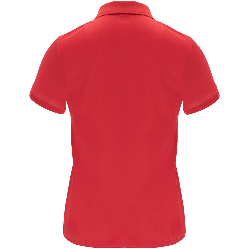 Polo sportiva a maniche corte da donna Monzha personalizzato con logo - Pubblienne