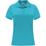 Polo sportiva a maniche corte da donna Monzha personalizzato con logo - Pubblienne