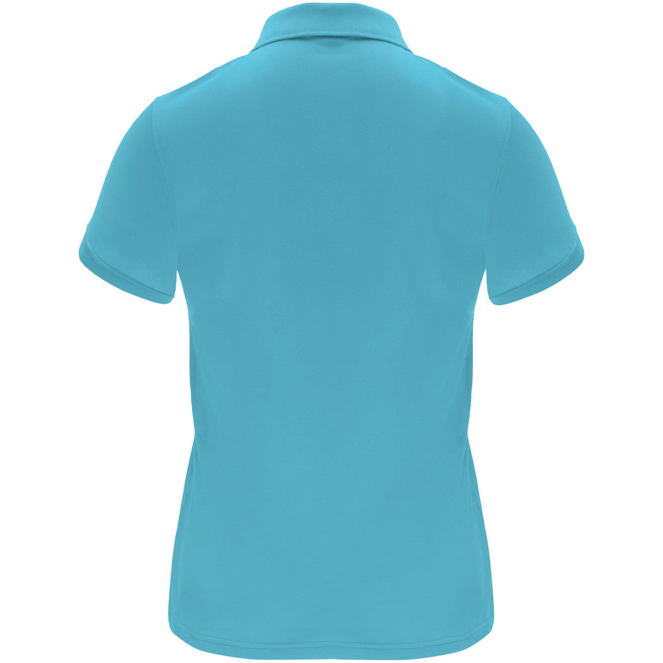 Polo sportiva a maniche corte da donna Monzha personalizzato con logo - Pubblienne