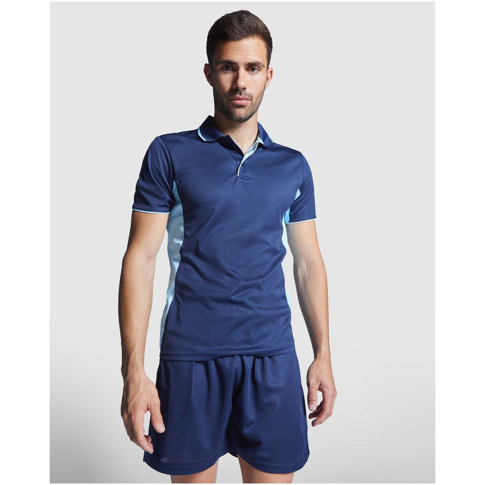 Polo a maniche corte unisex Montmelo personalizzato con logo - Pubblienne