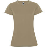 T-shirt sportiva a maniche corte da donna Montecarlo personalizzato con logo - Pubblienne